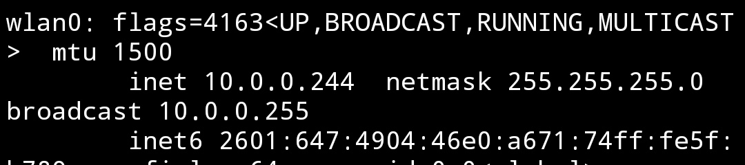 Phone ip address